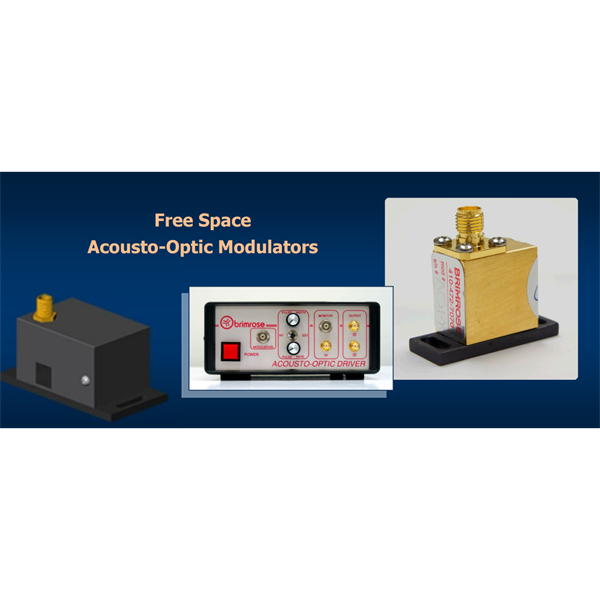 美國(guó)Brimrose光纖耦合聲光移頻器TEF-200-100-2FP