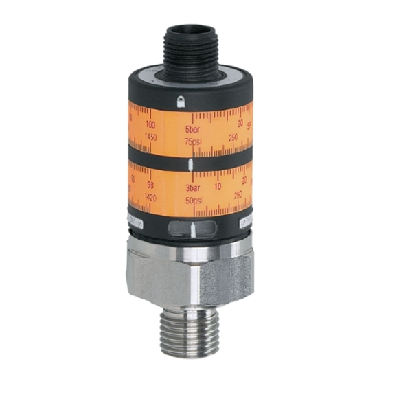 德國(guó)IFM易福門(mén)帶直觀(guān)開(kāi)關(guān)點(diǎn)設(shè)定的壓力傳感器PK7533 PK-025-SFG14-QSPKG/US/ /W