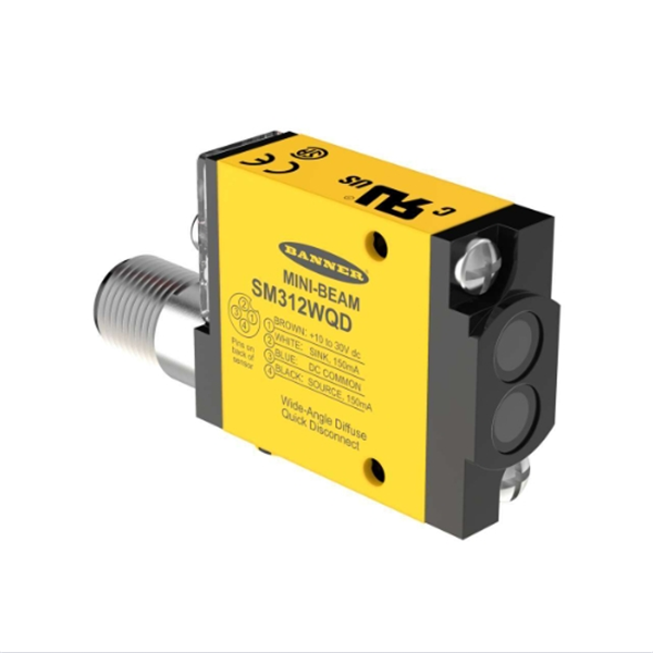 BANNER邦納美國MINI-BEAM系列光電傳感器  SME312DBZQD