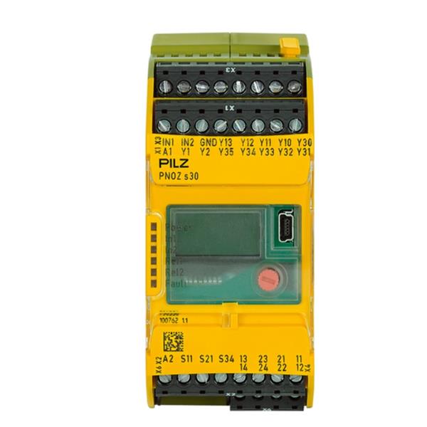 PILZ皮爾茲德國安全繼電器  PNOZ s1 C 24VDC 2 n/o