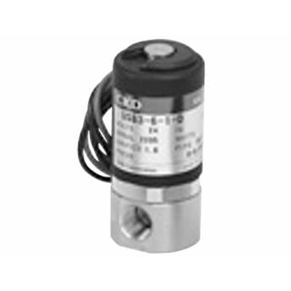 CKD喜開(kāi)理多種流體小型直動(dòng)式2通電磁閥USB3-6-2-D-DC24V